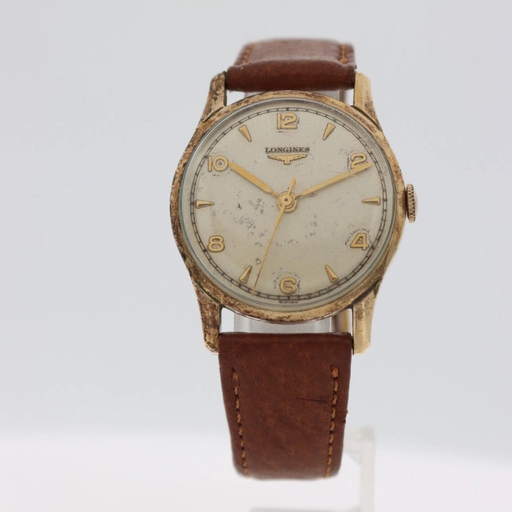 Vintage Longines 17 Jewel Men's Mechanical Wristwatch 23zs Swiss 10k Gf